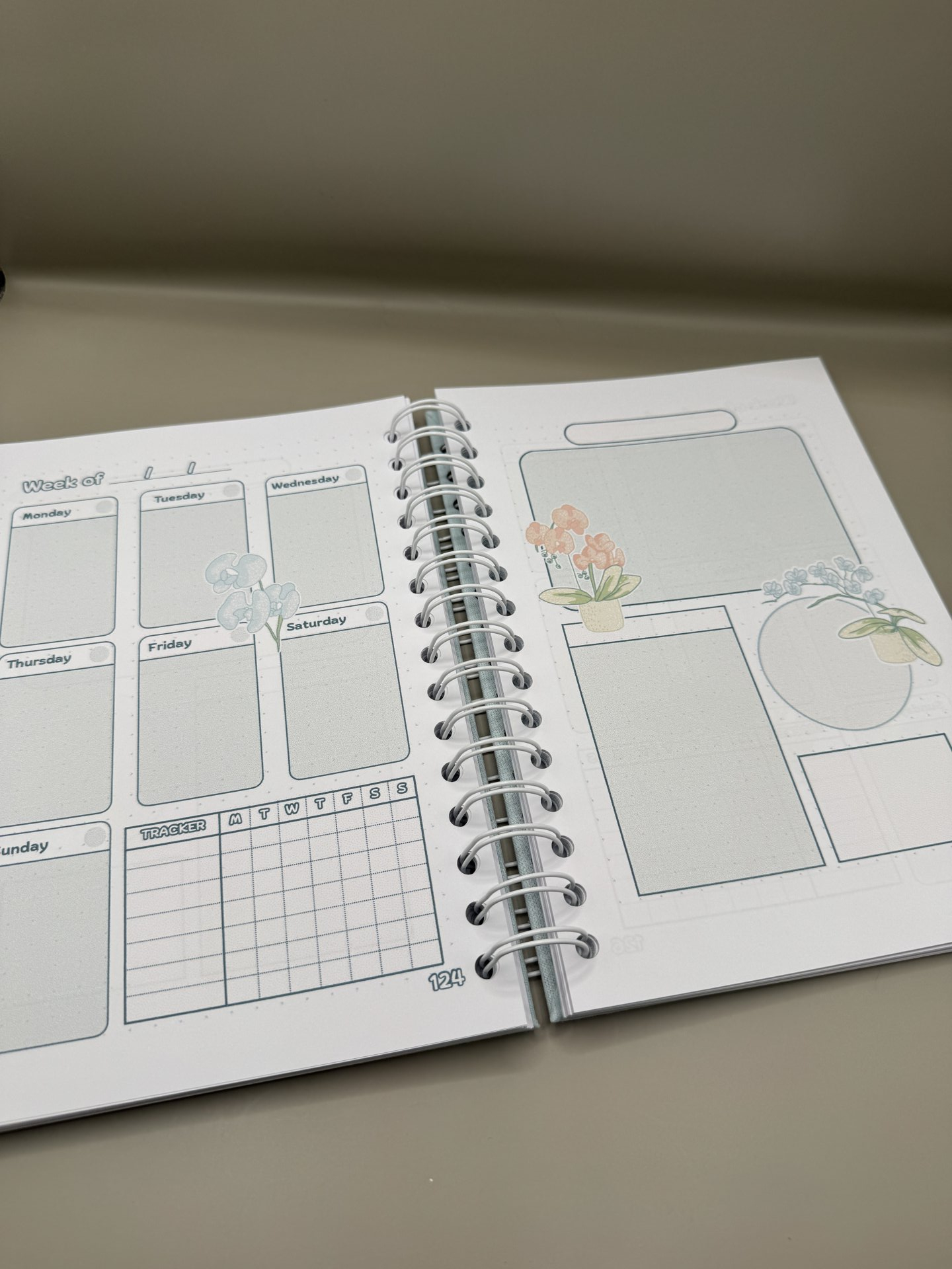 Undated Botanical Planner